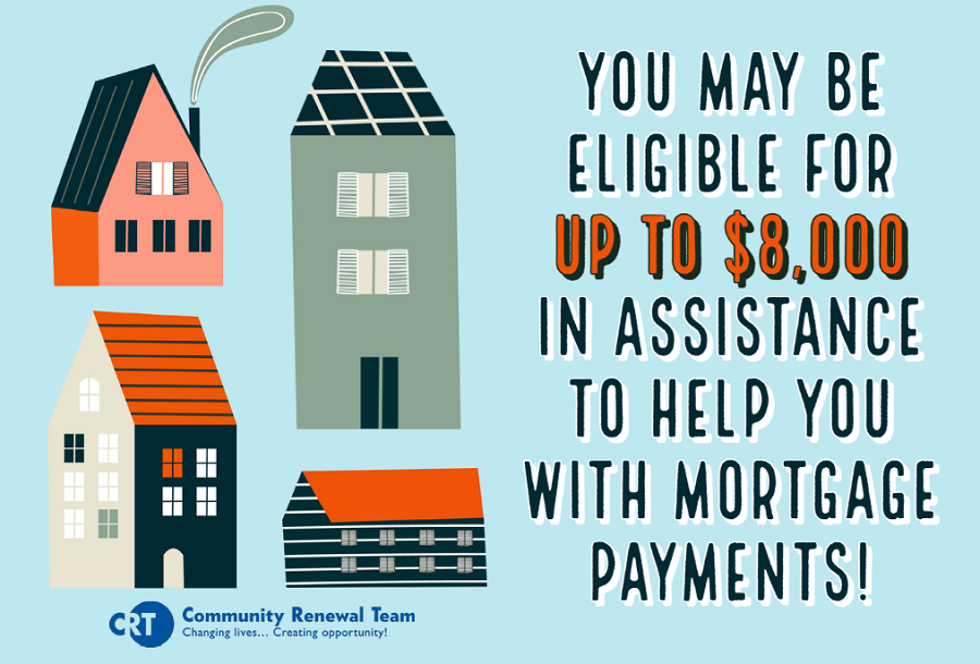 CRT Can Help Distressed Homeowners Apply for Up To 8,000 in Mortgage